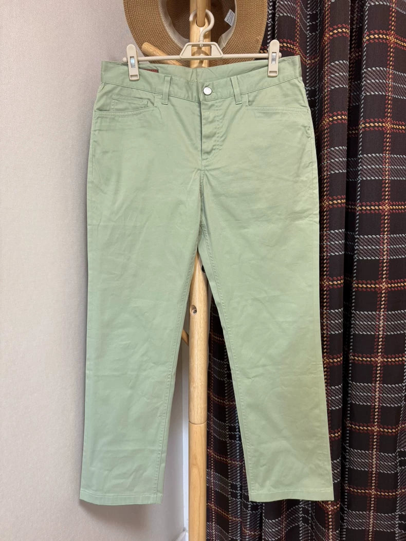 Hermes Green Casual Pants -yf