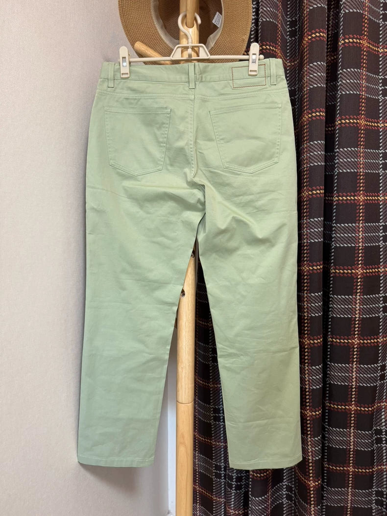 Hermes Green Casual Pants -yf