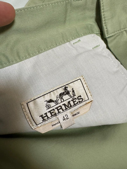 Hermes Green Casual Pants -yf