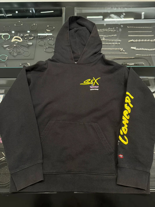 Chrome Hearts Black Sex Records Hoodie-yf