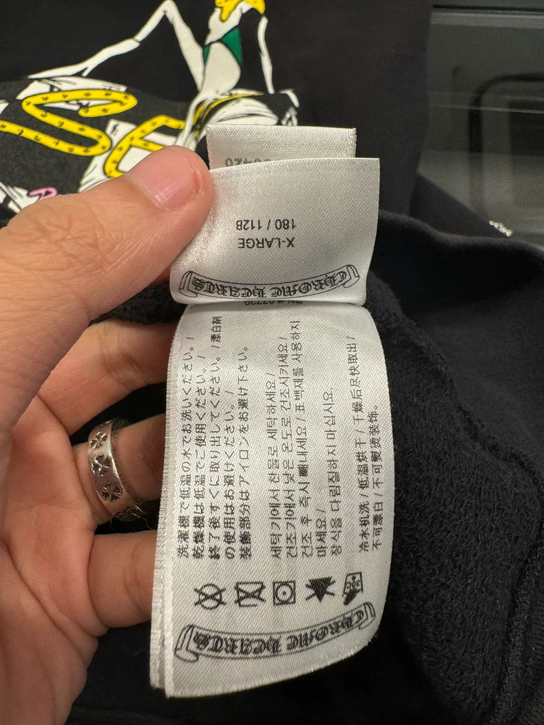 Chrome Hearts Black Sex Records Hoodie-yf