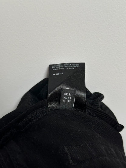 Amiri Black Distressed Denim Pants