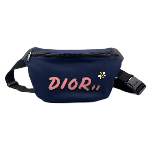 Kaws Collaboration Dior Canvas Chest Bag