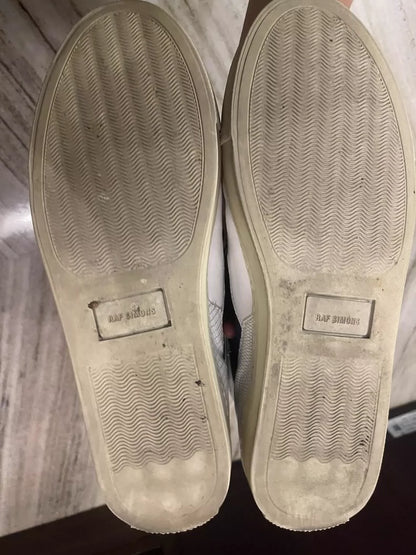 Raf Simons High-Top Sneakers with Unique Design