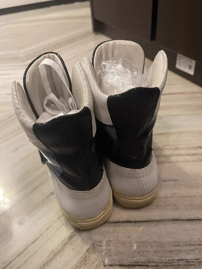 Raf Simons High-Top Sneakers with Unique Design