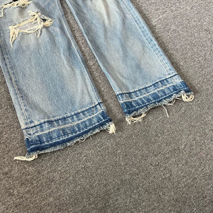 Celine Distressed Wash Jeans with Tag