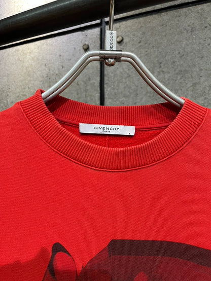 Givenchy Red Bambi Sweatshirt Size S
