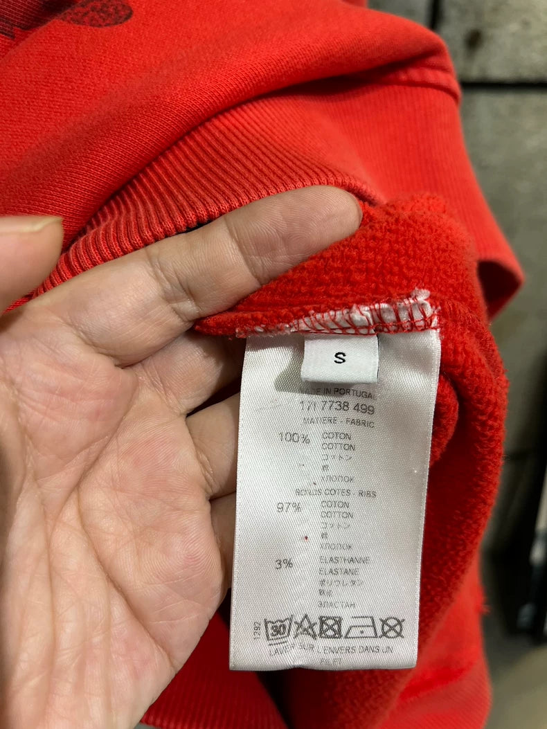 Givenchy Red Bambi Sweatshirt Size S