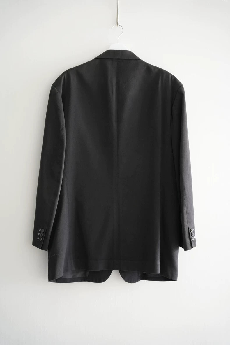 Yohji Yamamoto 03ss Silk Badge Blazer