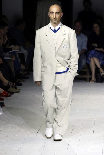 Yohji Yamamoto 03ss Silk Badge Blazer