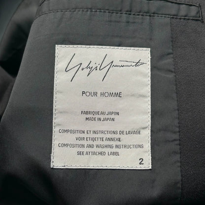 Yohji Yamamoto 03ss Silk Badge Blazer