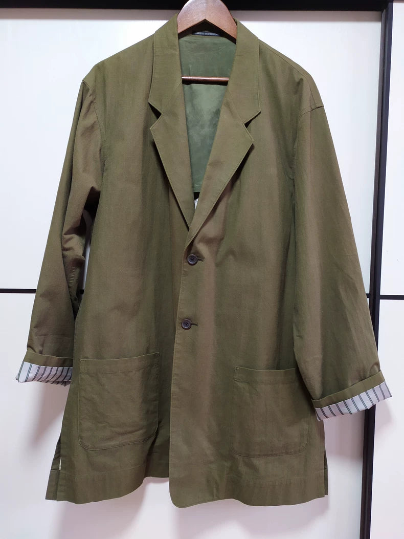 Yohji Yamamoto Hand-Painted Suit Jacket