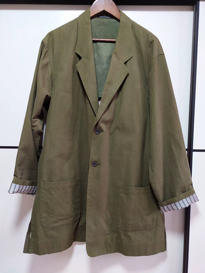 Yohji Yamamoto Hand-Painted Suit Jacket