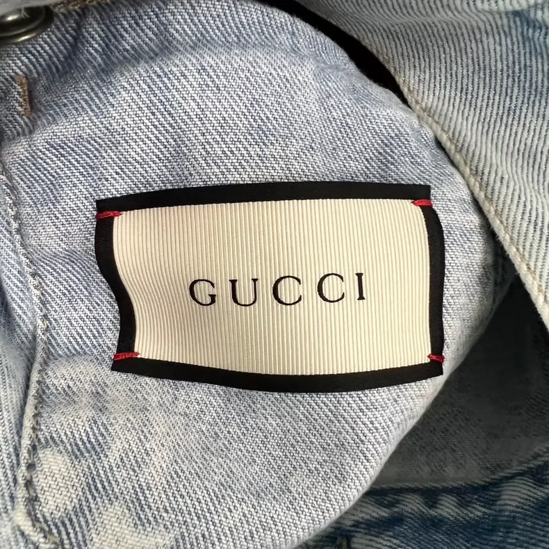Gucci Vintage Tiger Denim Jacket