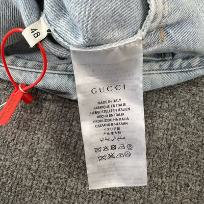 Gucci Vintage Tiger Denim Jacket