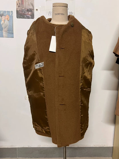 Vintage Dior Wool Blend Double-breasted Coat