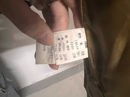 Vintage Dior Wool Blend Double-breasted Coat