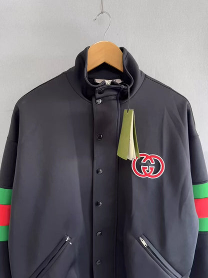 Gucci Red Green Stripe Jacket XS