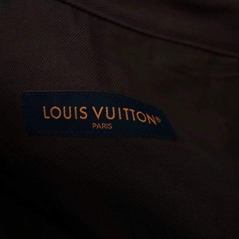 Louis Vuitton SS25 Logo Print Denim Jeans-yf