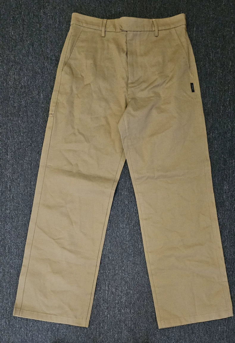 Amiri Beige Wide-Leg Casual Pants-yf