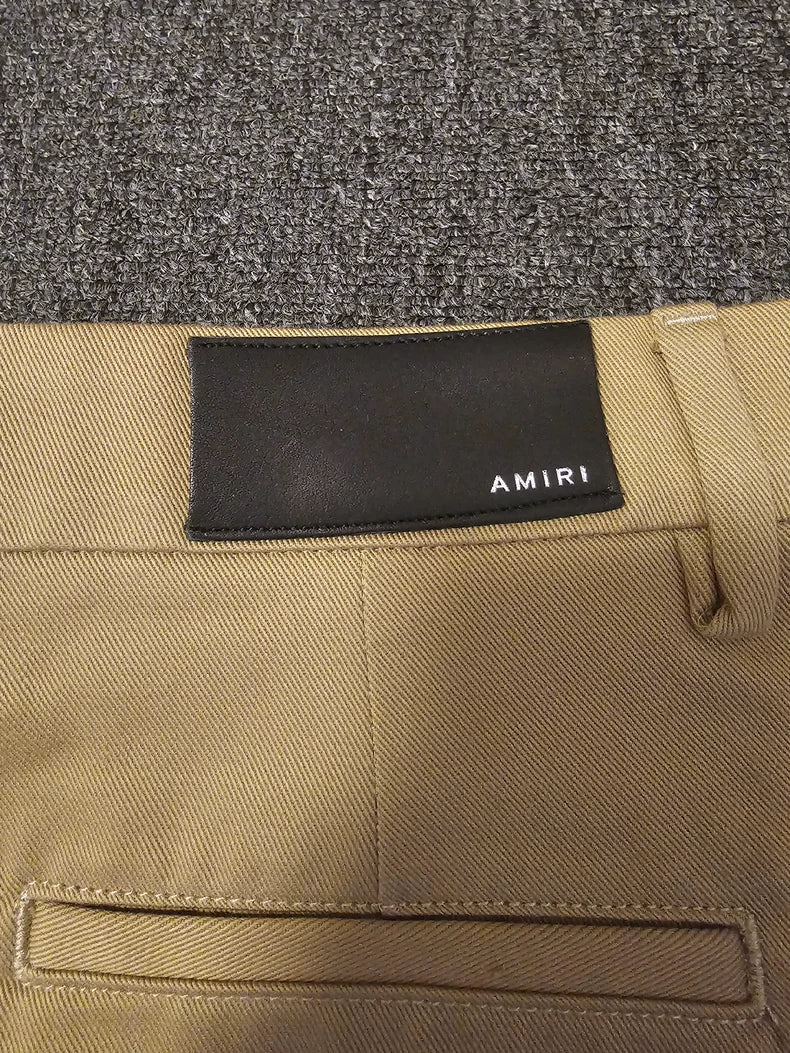 Amiri Beige Wide-Leg Casual Pants-yf