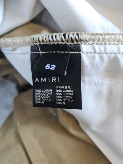 Amiri Beige Wide-Leg Casual Pants-yf