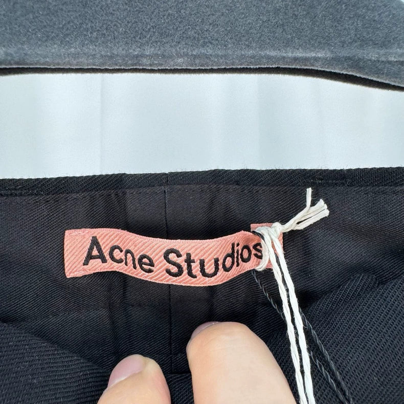 Acne Studios Black Casual Pants-yf