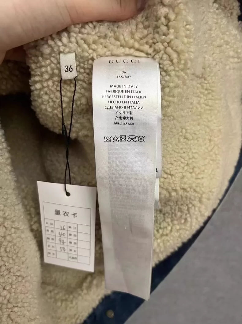 Gucci Embroidered Denim Jacket