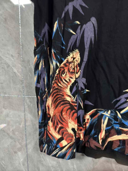 Saint Laurent Tiger Eagle Short Sleeve T-Shirt