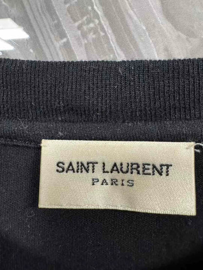 Saint Laurent Tiger Eagle Short Sleeve T-Shirt
