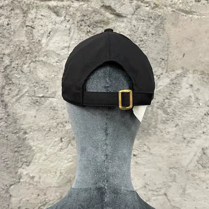 Celine Black Cap with White Logo