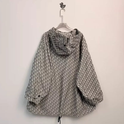 Dior Logo Printed Windbreaker Jacket