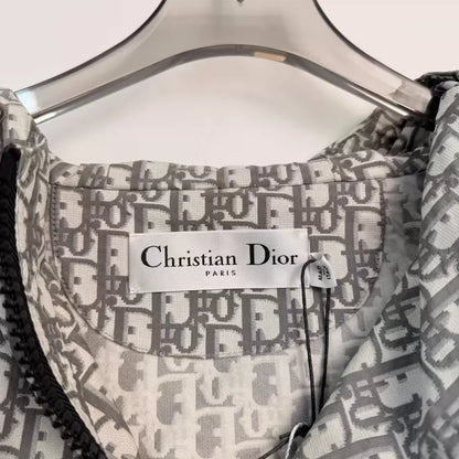Dior Logo Printed Windbreaker Jacket