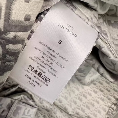 Dior Logo Printed Windbreaker Jacket