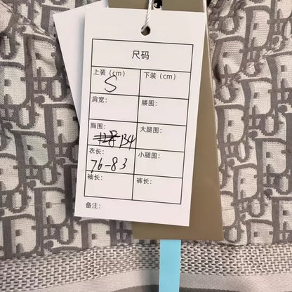 Dior Logo Printed Windbreaker Jacket