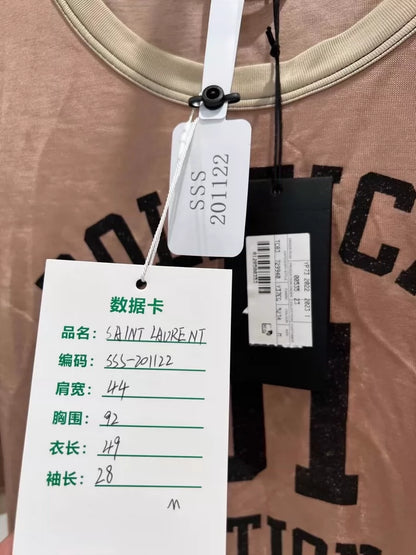 Saint Laurent Short Sleeve Top