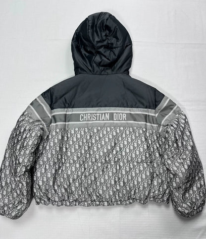 Dior Logo Print Puffer Jacket in XS