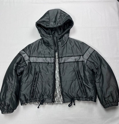 Dior Logo Print Puffer Jacket in XS