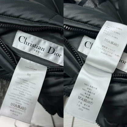 Dior Logo Print Puffer Jacket in XS