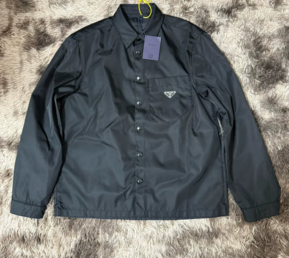 Prada 24  Triangle Logo Nylon Jacket