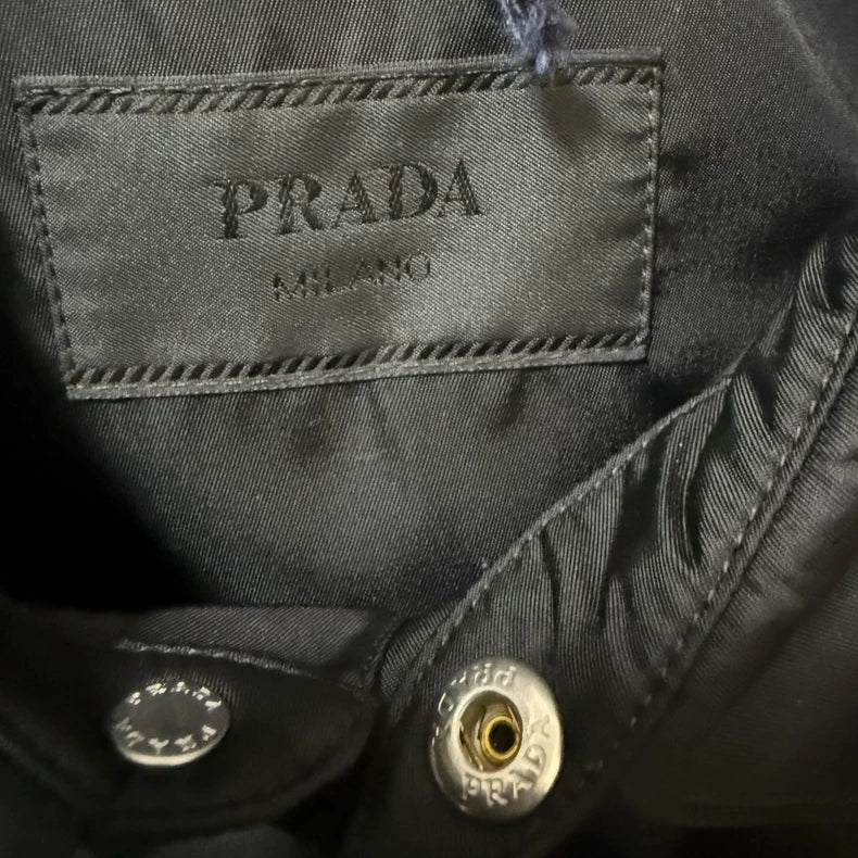 Prada 24  Triangle Logo Nylon Jacket