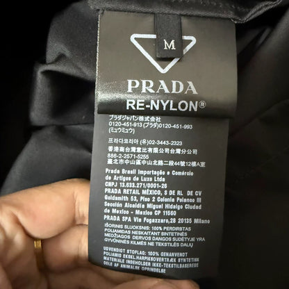 Prada 24  Triangle Logo Nylon Jacket