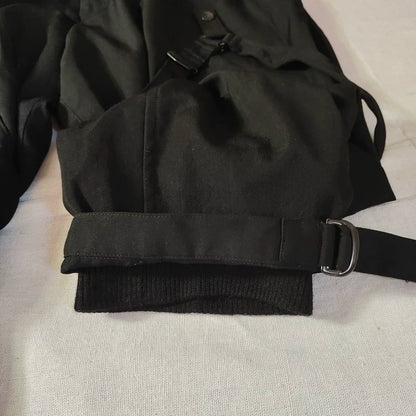Yohji Yamamoto Black Strap Pants
