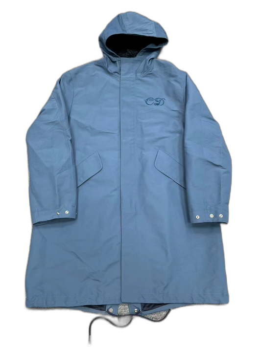 Dior Embroidered Letter Trench Coat