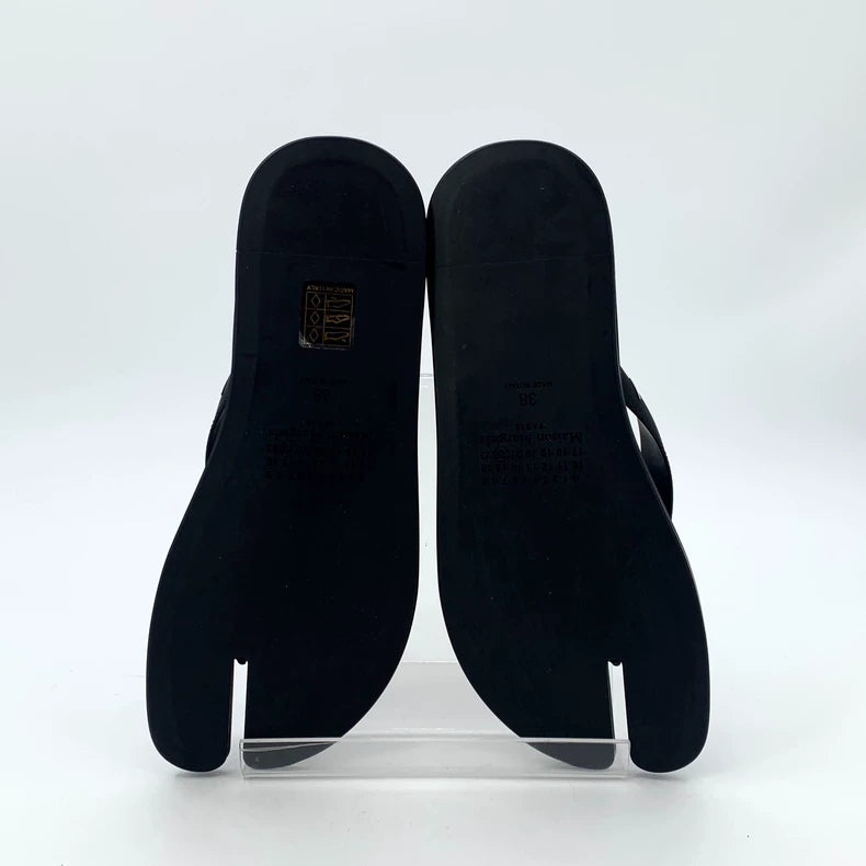 Maison Margiela Black Flip Flops