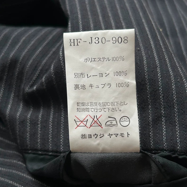 Yohji Yamamoto Houndstooth Stripe Blazer