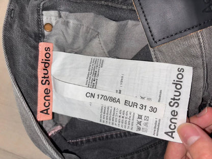 Acne Studios Grey Flared Jeans Size 31