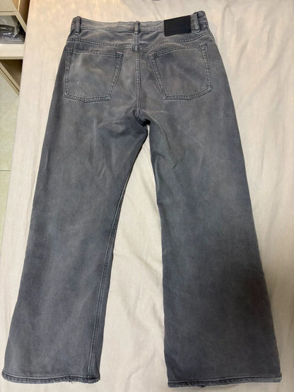 Acne Studios Grey Flared Jeans Size 31
