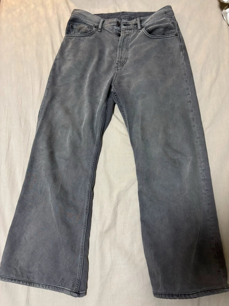 Acne Studios Grey Flared Jeans Size 31
