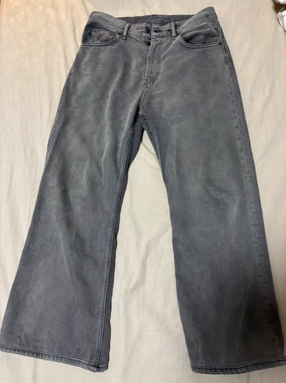 Acne Studios Grey Flared Jeans Size 31